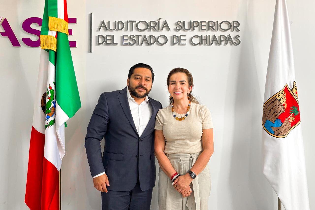Por encomienda del Dr. Eduardo Ramírez; el IAP Chiapas y la ASE, acuerdan acciones y estrategias en el tema de Transparencia y Buena Gobernanza, principios que fortalecen a la Administración