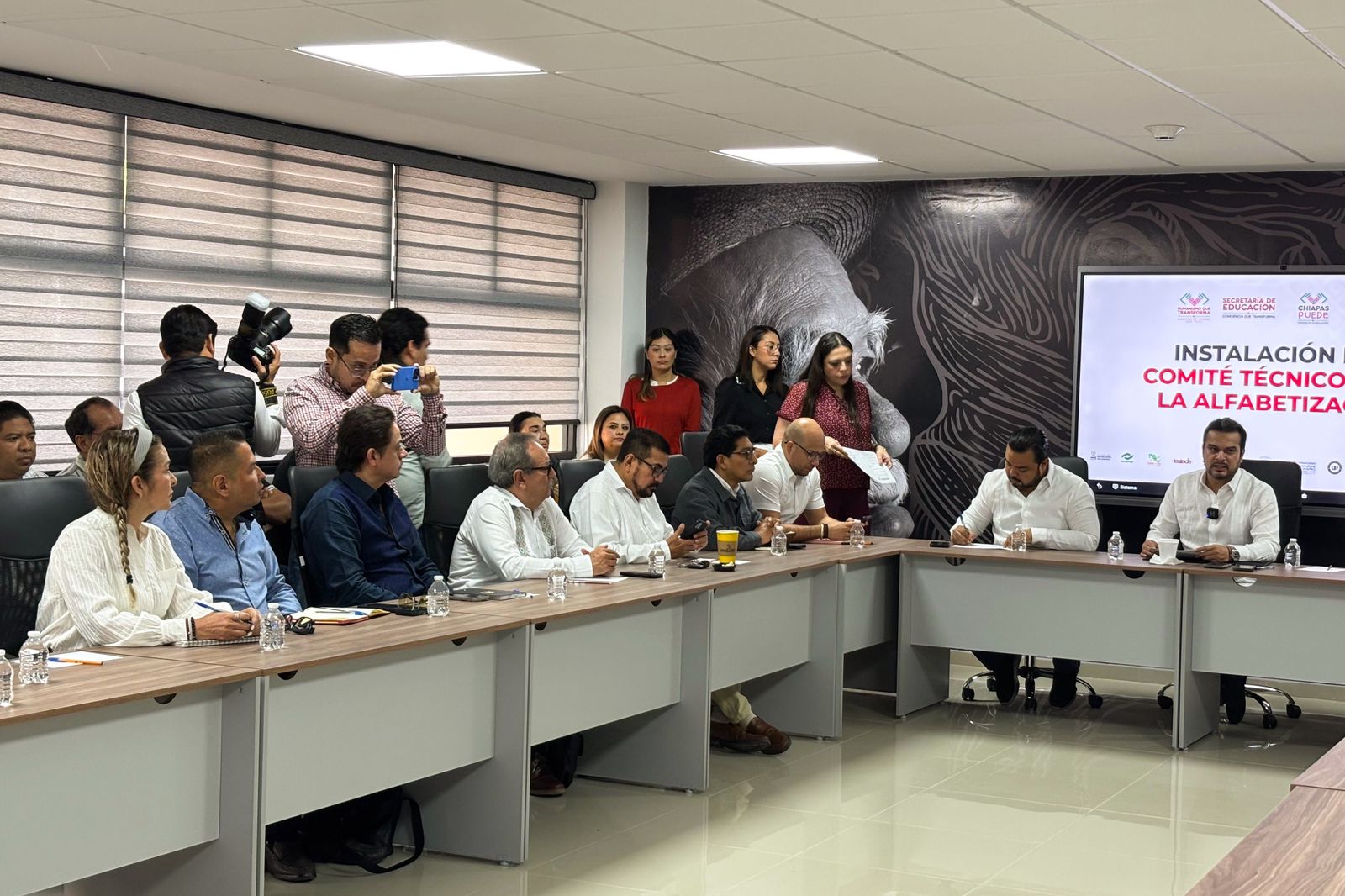 IAP Chiapas se suma a la instalación del Comité Técnico del Programa de Alfabetización “Chiapas Puede”