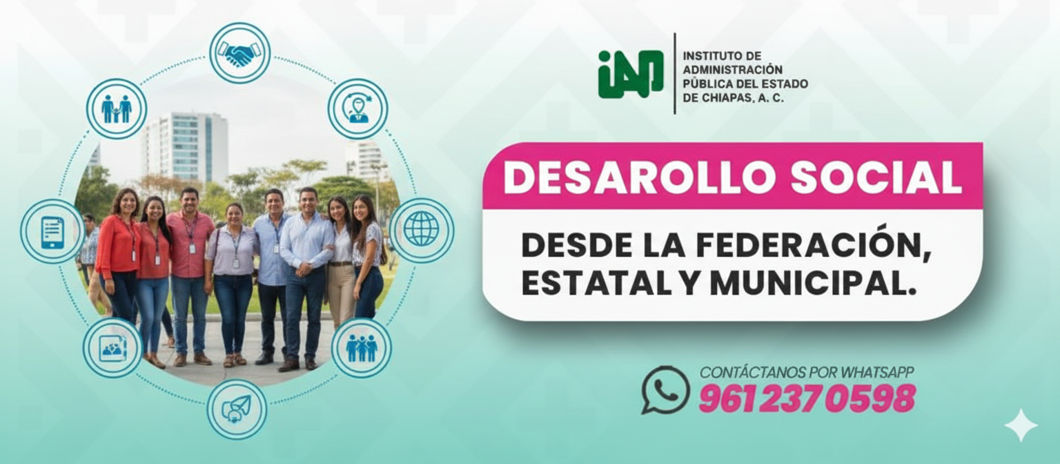 Imagen del curso Desarrollo Social desde la Federación, Estatal y Municipal